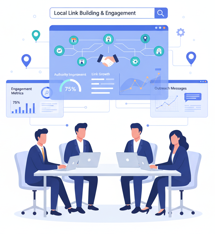 Local Link Building & Engagement