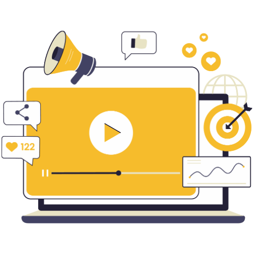 Video Marketing logo icon
